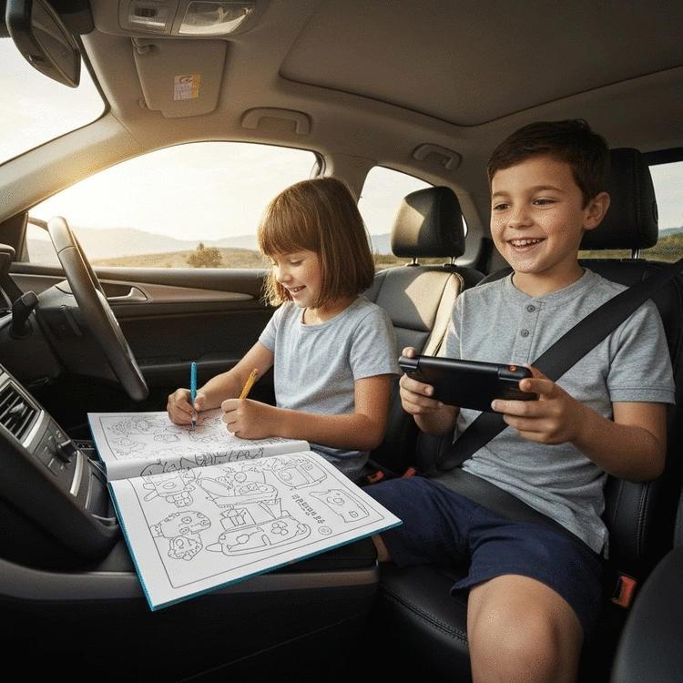 Entertaining Kids on Long Trips