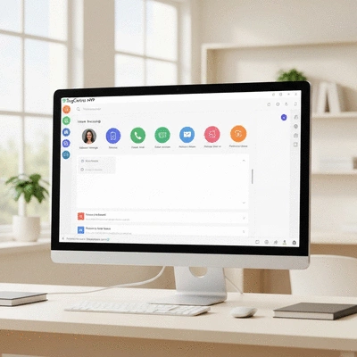 RingCentral MVP user interface