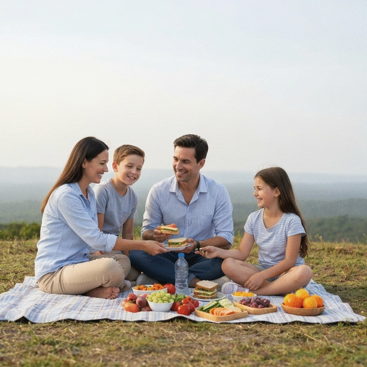Healthy Eating on Family Trips