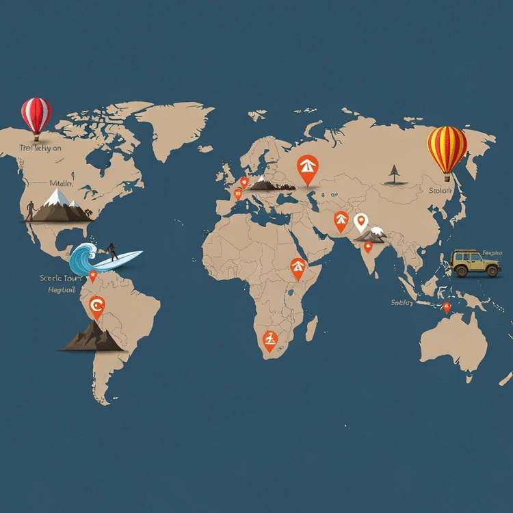 Top 10 Must-Try Adventure Tours Around the World with I Click Tours