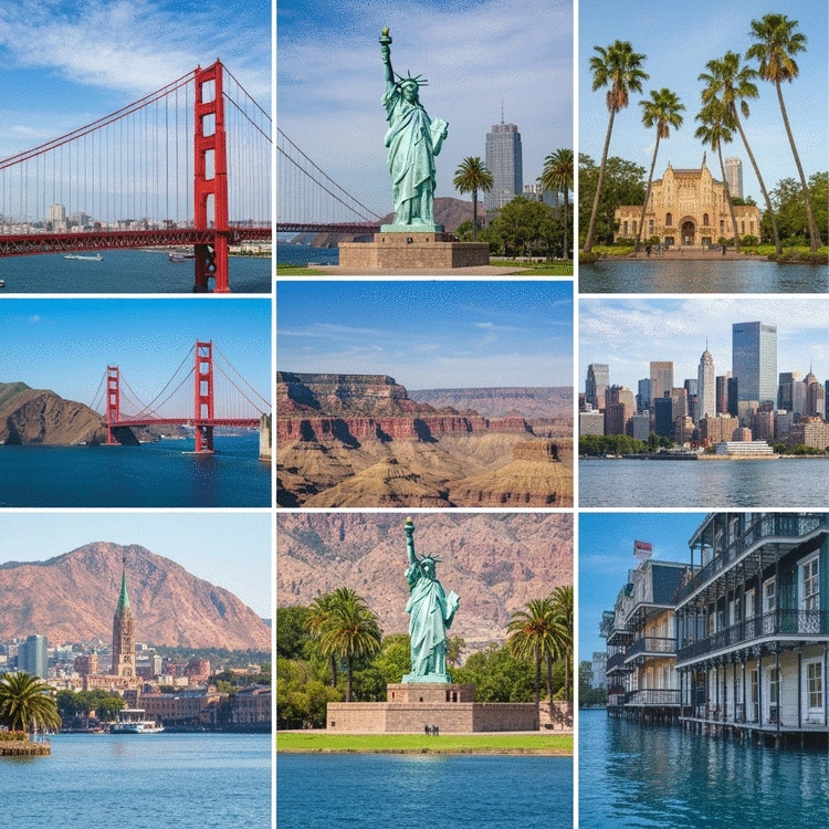 Top 10 Must-Visit Domestic Tour Destinations in the USA for 2025